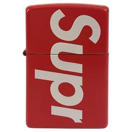 Briquet Zippo en laiton Supreme Logo