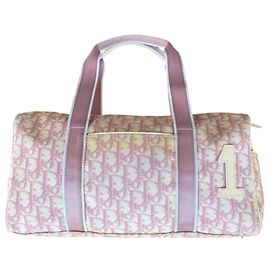 Christian Dior Sac Boston Trotter Girly Diorissimo - Rose