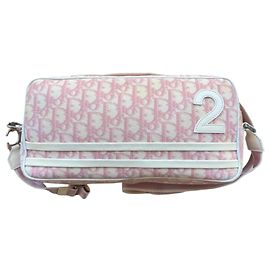 Christian Dior Trotter Pink Oblique Number 2 Bolso de hombro