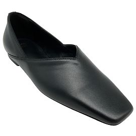 Totême Toteme Black Leather The Everyday Flats