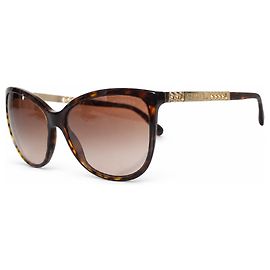 Chanel, gafas de sol cat eye con estampado de carey