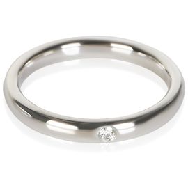 Tiffany & Co. Alianza apilable Elsa Peretti en platino y diamantes