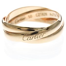 Anillo Cartier Trinity en oro rosa blanco y amarillo