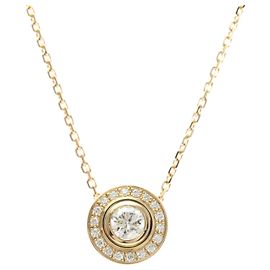 Collana Cartier Damour in Oro Rosa (18K) con Accenti di Diamanti