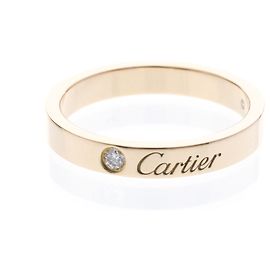 Alianza C de Cartier con Diamante