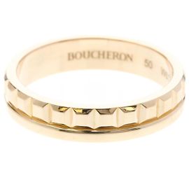 Anel Boucheron Quatre Radiant com meio diamantes