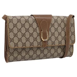 Borsa a tracolla GUCCI GG Supreme PVC Beige Gold 94 02 050