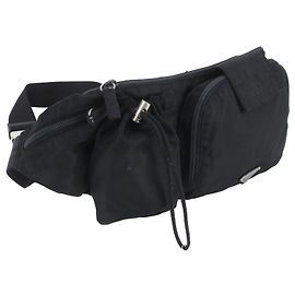 Borsa a tracolla/borsello da vita 2-Way Prada Tessuto Nylon con logo triangolare