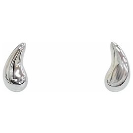 Autre Marque Tiffany Teardrop Ohrstecker aus Platin