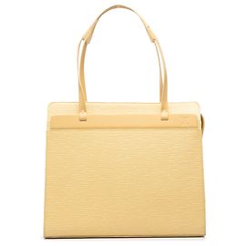 Louis Vuitton Yellow Epi Croisette PM