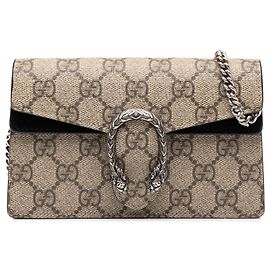 Gucci Beige Mini GG Supreme Dionysus Crossbody