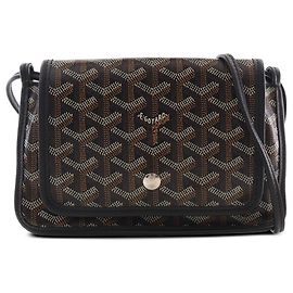 Cartera de bolsillo Goyardine Plumet Negra Goyard