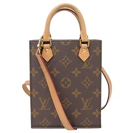 CABAS DE MÃO LOUIS VUITTON PETIT SAC PLAT MONOGRAM M81295 BANDOULIERE BAG
