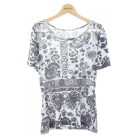 Autre Marque Top Yohji Yamamoto Gris Negro