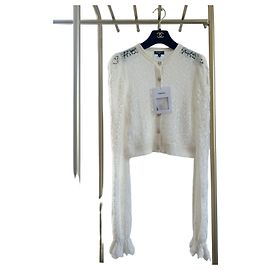 Chanel 23K Pull en Cachemire Blanc