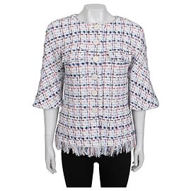Chaqueta Blazer con Flecos Chanel Primavera 2018 - French 40 / L de segunda mano