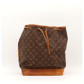 Borsa a secchiello Louis Vuitton Noe monogram canvas leather