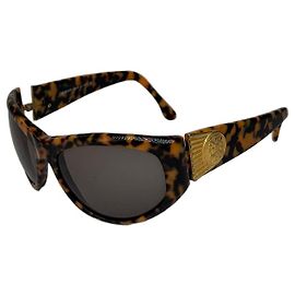 Vintage Fendi Cat-Eye Sonnenbrille Schildpatt Gold ca. Anfang der 1990er Jahre
