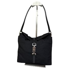 Bolso bandolera con solapa Vintage Gucci Vintage Jackie Principios de los 2000 Black