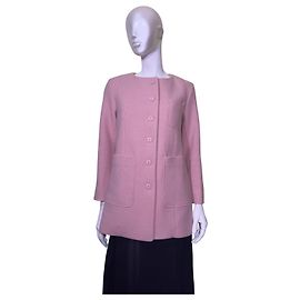 Autre Marque SKALL Nina Pink Wool Short Coat