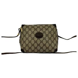 Borsa a tracolla mini in pelle Gucci Vintage GG Logo