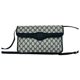 Borsa a tracolla in pelle GUCCI Vintage GG Logo