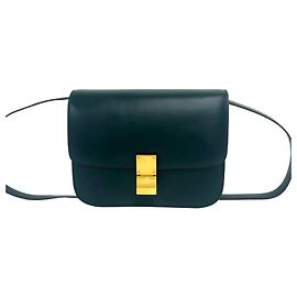Céline Celine Mini Borsa a Tracolla in Pelle di Vitello Box Classica