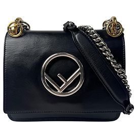 Borsa a tracolla con catena 2-way Fendi Kanai F