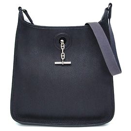 Hermès Hermes Vespa PM Women's Togo Leather Shoulder Bag