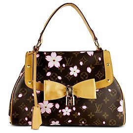 Louis Vuitton Brown Takashi Murakami Monogram Cherry Blossom Sac Retro