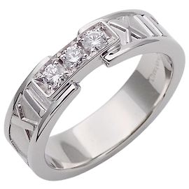 Autre Marque Bague Anneau Atlas pour Femme Tiffany & Co. avec 3 Diamants