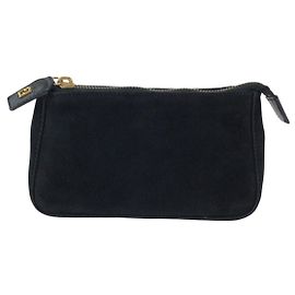 FENDI Make-up Tasche aus Nubukleder