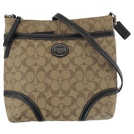 Bolso de hombro COACH Signature PVC
