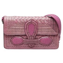 Borsa a tracolla Bottega Veneta Rialto in pelle Intrecciato