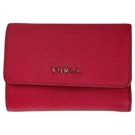 Furla Babylon S Kompaktes Portemonnaie aus Leder