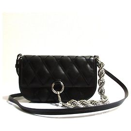 Autre Marque Bolsa de ombro em couro acolchoado DOROTHEE SCHUMACHER
