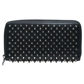 Portafoglio lungo con zip arrotondata Christian Louboutin Panettone