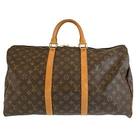 Sac Boston Louis Vuitton Monogram Keepall 50