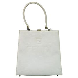 Fendi Vintage Handbag Leather