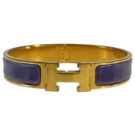 Hermès Hermes Anemone Click H Bangle Bracelet