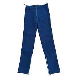 Louis Vuitton Navy Blue Leggings Pants with Zipper