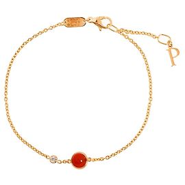 Bracciale con Charms Piaget Possession Corniola e Diamanti
