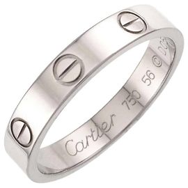 Anello Mini Love Cartier in oro bianco 18K