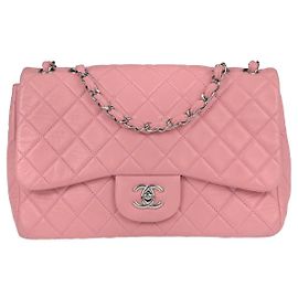 Chanel Classic Single Flap Quilted Lambskin Jumbo