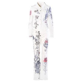 Chaqueta vaquera Roberto Cavalli Vintage Tattoo Tiger Hearts