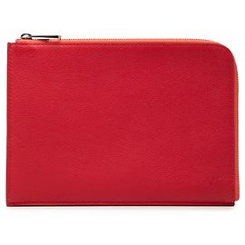 Borsa a pochette Louis Vuitton Taurillon Pochette Jour PM rossa