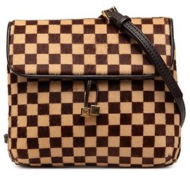 Bolso bandolera Louis Vuitton Damier Sauvage Gazelle Marrón