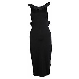 Ralph Lauren purple label, Maxi-Kleid mit riesiger Schleife