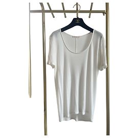 The Row Top de algodón blanco
