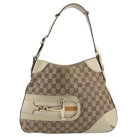 Gucci Hasler Hobo GG Canvas